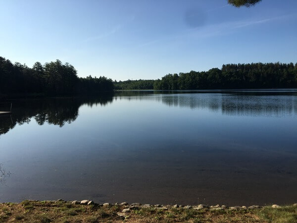 Private Lake at Camp Turk